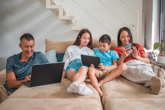 Family language learning together